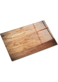 Resim Decorita Ahşap Görünümlü | Cam Kesme Tahtası - Cam Kesme Tablası |20cm x 30cm 