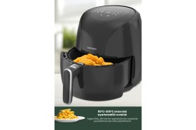 Resim Goldmaster Foodchef 2000 Watt Yüksek Güç 6,4 Litre Geniş Xxl Dokunmatik Airfryer Yağsız Sıcak Hava Fritözü • 2000W Performans 