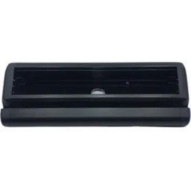 Resim Scs Pazar 12 Modül Açılı Alüminyum Priz Kasası Seti Eloksal+Siyah Boş 