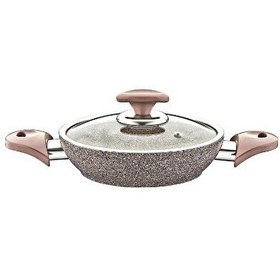 Resim OMS 22 CM Granit Kapaklı Kahverengi Sahan 3214 