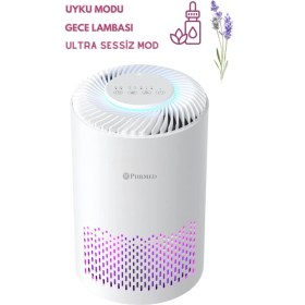 Resim Purmed Pure Compact Hava Temizleme Cihazı, Aromaterapi, Yedek Hepa Filtre 
