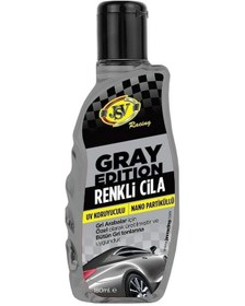 Resim Racing Grey Edition Gri Renkli Cila 180 Ml Gri Boyalı Araçlara 