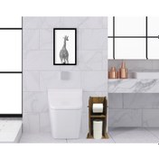 Resim Bk Home Doğal Masif Ahşap Tuvalet Kağıtlığı Ve Dekoratif Ahşap Si (551052470) Bk