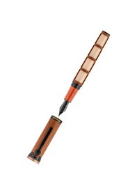 Resim Montegrappa Ode To Bag End Hobbiton Handcraft Dolma Kalem - F Uç Kahverengi 