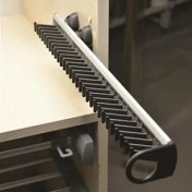 Resim Gürçay Hırdavat Gürçay Dolap İçi Sürgülü Kravat Askısı 48cm 