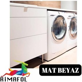 Resim RİMAFOL Rimafol Mat Beyaz Mobilya ve Dolap Kaplama Folyosu 62cmx10m kapfolmat62x10 
