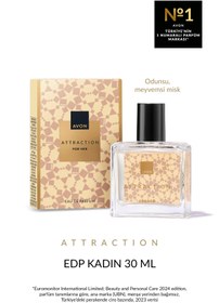Resim AVON Attraction Kadın Parfüm Edp 30 Ml. Üçlü Set 