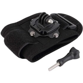 Resim Gopro Uyumlu 360 Derece Dönebilen Bilek Kol Bağlantı Bandı 