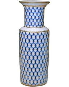 Resim Cylinder Cobalt Net Vazo 