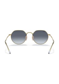 Resim Ray-ban Rb3565 Jack 001/86 53-20-145 Unisex Güneş Gözlüğü Altın 