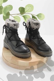 Resim Bambi Siyah Kadın Bot & Bootie K02578001609 