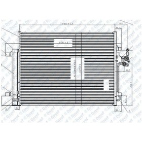 Resim Klima Radyatoru Kondenser Ford Mondeo Iv 2007- 504607953 