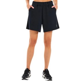 Resim Skechers Lounge Regular 5 Inch Sweatshort Kadın Siyah Şort 