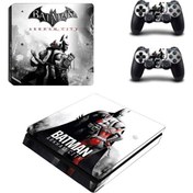 Resim Genel Markalar Batman Arkham City Playstation 4 Slim Kasa Sticker Kaplama 