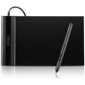 Resim Veikk S640 6 x 4" 8192 Levels 5080 LPI Grafik Tablet + Kalem 