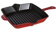 Resim Staub Döküm Izgara Tava 26 x 26 cm Kiraz 