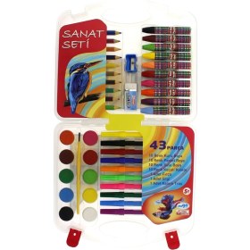 Resim 43 Parça Çantalı Sanat Seti 