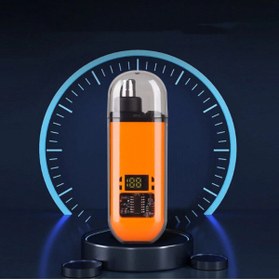 Resim URZ GRUP Cep Çakmak Model USB Şarjlı Burun Kulak Yanak Kıl Tüy Temizleme Makinesi 