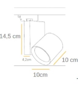 Resim Cata CT5344 Cata Ray Armatür Inter 40 Watt 4000K 