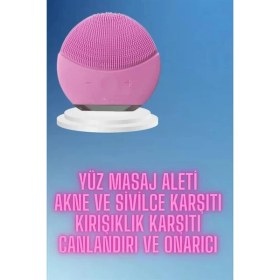 Resim Mey Ithalat® Kaş Bıyık ve Yüz Epilasyon Aleti ve Titreşimli Yüz Temizleme Masaj Aleti 