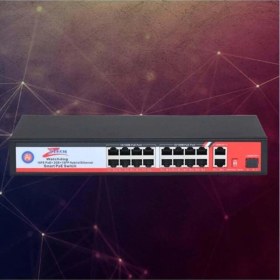Resim Ztech Zr-p1602fn 16+2+1 Poe Switch 260w +2 10/100/1000 Sfp-115044 
