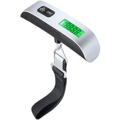 Resim Anatoliadelight 50kg Taşınabilir Dijital Baskül - Lcd Ekranlı Seyahat Bavul Ağırlık Ölçer Gümüş 