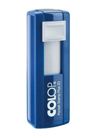 Resim Colop Cep20 Kaşe Mavi Kasa Siyah Keçe - 14 x 38 MM 