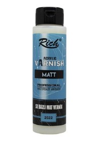 Resim Rich Su Bazlı Vernik Mat 500 Cc 2522 
