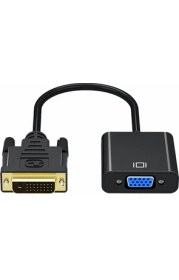 Resim Platoon Dvı - D (24+1) To Vga Aktif Dönüştürücü Kablo (Dvı-D Erkek - Vga Dişi) 