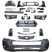 Resim Toyota Hılux Vigo (2004-2015) Arası Uyumlu Yeni Kasa Dönüşüm 2021 Revo Body Kit/Full Set 