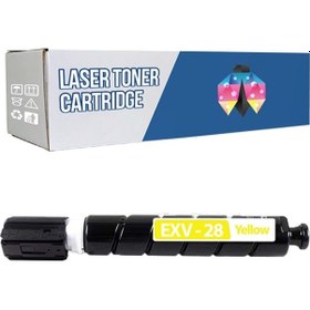 Resim Safir Toner Canon İmagerunner Advance C5250i C-exv-28 Sarı 38.000 Syf Uyumlu Toner 