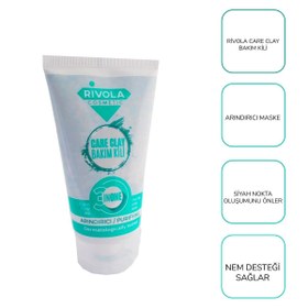 Resim Rivola 3 in1 Bakım Kili Arındırıcı Maske 150 ml 