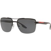Resim Prada Sport Ps 60Us 1Ab5Z1 62 Erkek Köşeli Güneş Gözlüğü 