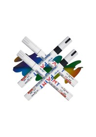 Resim Oto Çizik Rötuş Boya Marker Kalemi 2 Siyah 2 Beyaz Set (301332238) 