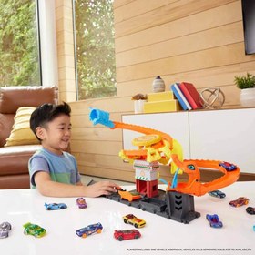 Resim Hot Wheels Pizza Dükkanında Kobra Macerası Oyun Seti HTN81 