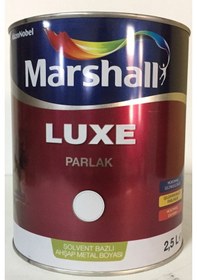 Resim Marshall Luxe Parlak Yağlı Boya 2.5 Lt 