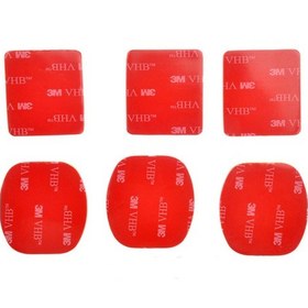 Resim Sanger Gp14 Aksiyon Kamera 3 Oval 3 Düz Yapışkan Aparat Çok Renkli 