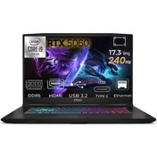 Resim MSI Katana 17 HX B14WFK-217TR-K01 i9-14900HX 64 GB 1 TB SSD RTX5060 17.3" W11H Dizüstü Bilgisayar 