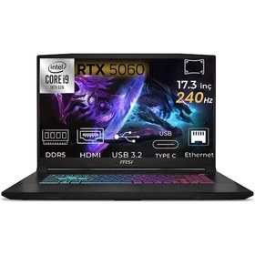 Resim MSI Katana 17 HX B14WFK-217TR-K01 i9-14900HX 64 GB 1 TB SSD RTX5060 17.3" W11H Dizüstü Bilgisayar 