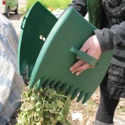 Resim Erkonomik Yaprak Kesici ve Çim Artığı Toplayıcı - Rahat Tutuşlu Dayanıklı Plastik Bahçe Aleti, Etkili Çim Kırpma, Yabani Otlar ve Dış Mekan Bakımı için Taşınabilir Bahçe Temizlik Kelepçeleri, Bahçe Temizliği Aksesuarı | İşlevsel Tasarım | Sağlam Yaprak Kesici 