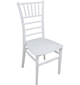 Resim Depootoptan Mandella Silver Sandalye Tifany Beyaz 