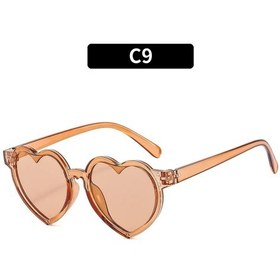 Resim Klassnumkalp Şekilli Çocuk Güneş Gözlüğü Uv400 Koruma Klasik Sevimli Yaz Aksesuarıpembe51 Pembe 