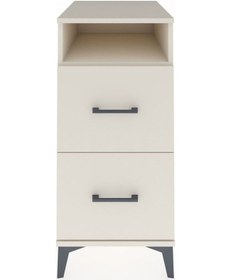 Resim Kronos Komodin 2 Raflı Tek Çekmeceli Tek Kapaklı 44x59x96 Aytaşı-aytaşı Aytası 