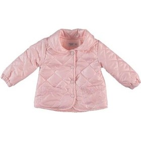Resim Monaroza Kız Bebek Yaka Detaylı Pembe Bebek Mont 22-545 001 