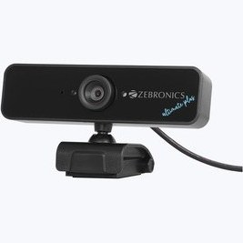 Resim Zebronics Zeb-Ultimate Plus USB powered high-resolution Webcam with 5P Lens and Full HD 1920 x 1080 Resolution 