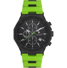 Resim Navimarine Hh03 Chronograph Silikon Yeşil Erkek Kol Saati Gri 