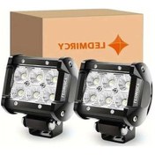 Resim Pazly 2 Adet Ledmırcy 4 İnçlik Led Çalışma Işığı Çubuğu Alüminyum Yüksek Lümen Dc12 24v Kamyon Suv Atv Tekne Offroad Araçlar İçin 