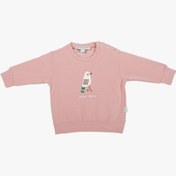 Resim LITTLE'S WORLD Kız Bebek Pembe Somon Sweatshirt 