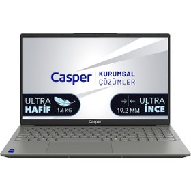Resim CASPER Nirvana X750 i3-1315U 16GB DDR5 500GB SSD Freedos 15.6" Laptop X750.1315-BV00X-G-F 