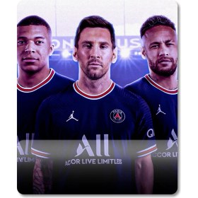 Resim Pixxa Messi Psg Bilek Destekli Mousepad Model - 1 